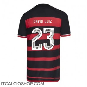 Flamengo David Luiz #23 Prima Maglia 2024-25 Manica Corta
